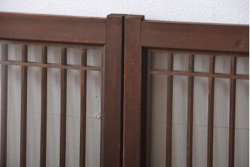 古民具・骨董　書院戸4枚セット(2)