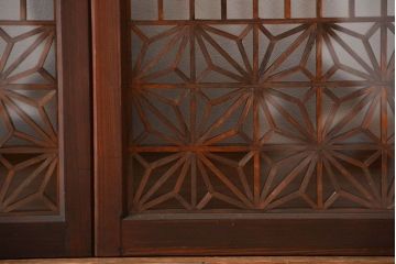 古民具・骨董　書院戸4枚セット(2)