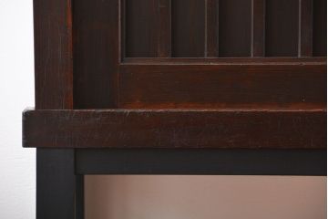 アンティーク家具　古民具・骨董　脚付き!六尺　水屋箪笥サイドボード