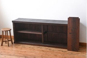 アンティーク家具　古民具・骨董　和モダンスタイル　六尺水屋箪笥サイドボード