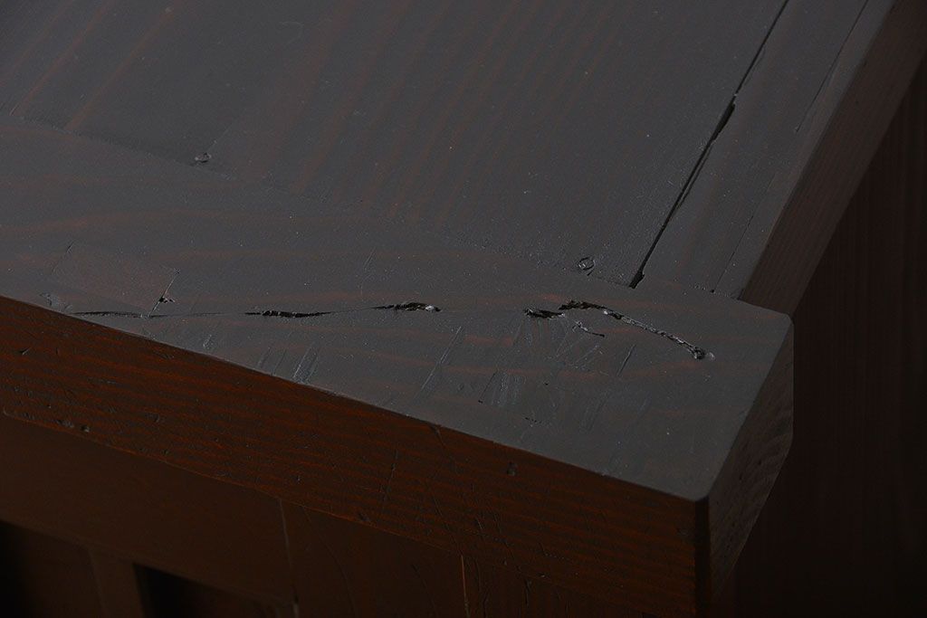 アンティーク家具　古民具・骨董　和モダンスタイル　六尺水屋箪笥サイドボード