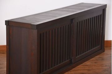 アンティーク家具　古民具・骨董　和モダンスタイル　六尺水屋箪笥サイドボード