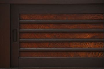 アンティーク家具　古民具・骨董　水屋箪笥ローボード(テレビ台、キャビネット、収納棚)