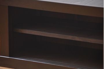 アンティーク家具　古民具・骨董　水屋箪笥ローボード(テレビ台、キャビネット、収納棚)