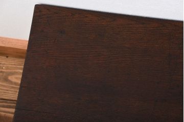 アンティーク家具　アンティーク　ナラ材　シックな文机(1)