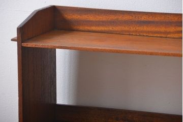 レトロ家具　昭和レトロ　楔(くさび)式 本棚