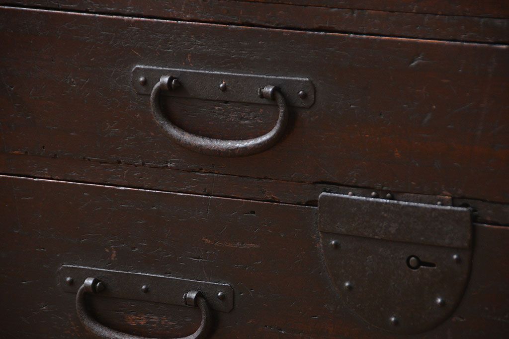 アンティーク家具　古民具・骨董　味わい深い小箪笥