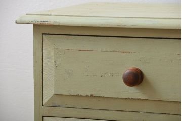 アンティーク家具　アンティークペイント　かわいい小引き出し