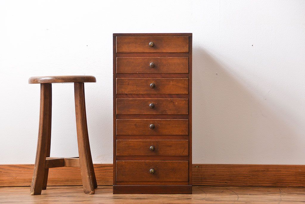 レトロ家具　昭和レトロ　小引き出し