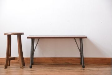 アンティーク家具　アンティーク　鉄脚センターテーブル(1)