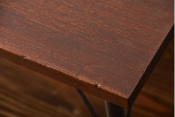 アンティーク家具　アンティーク　鉄脚センターテーブル(1)