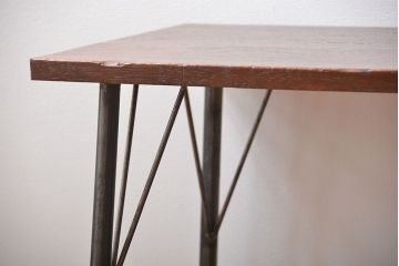 アンティーク家具　アンティーク　鉄脚センターテーブル(1)