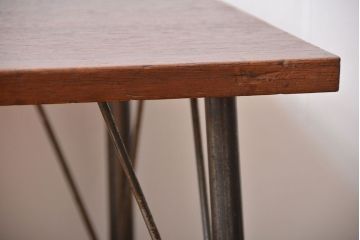 アンティーク家具　アンティーク　鉄脚センターテーブル(1)