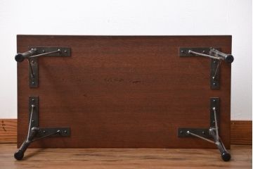 アンティーク家具　アンティーク　鉄脚センターテーブル(1)