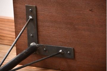 アンティーク家具　アンティーク　鉄脚センターテーブル(1)