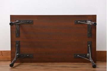 アンティーク雑貨　 アンティーク　鉄脚センターテーブル(4)