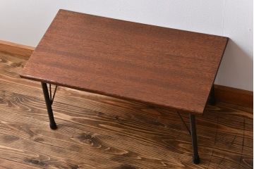 アンティーク家具　アンティーク　鉄脚センターテーブル(ディスプレイ台)(2)