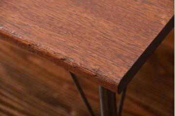 アンティーク家具　アンティーク　鉄脚センターテーブル(ディスプレイ台)(2)