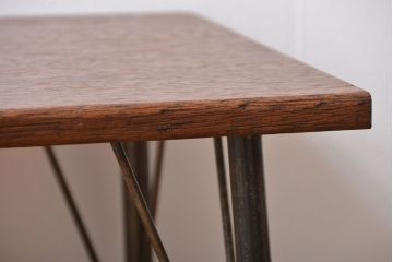 アンティーク家具　アンティーク　鉄脚センターテーブル(ディスプレイ台)(2)