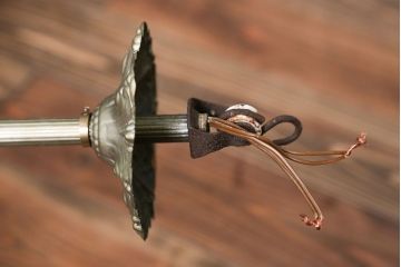 イギリスアンティーク　カットガラスシャンデリア