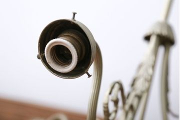 イギリスアンティーク　カットガラスシャンデリア