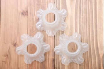 イギリスアンティーク　カットガラスシャンデリア