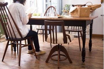 アンティーク家具　アンティークペイント　ダイニングテーブル