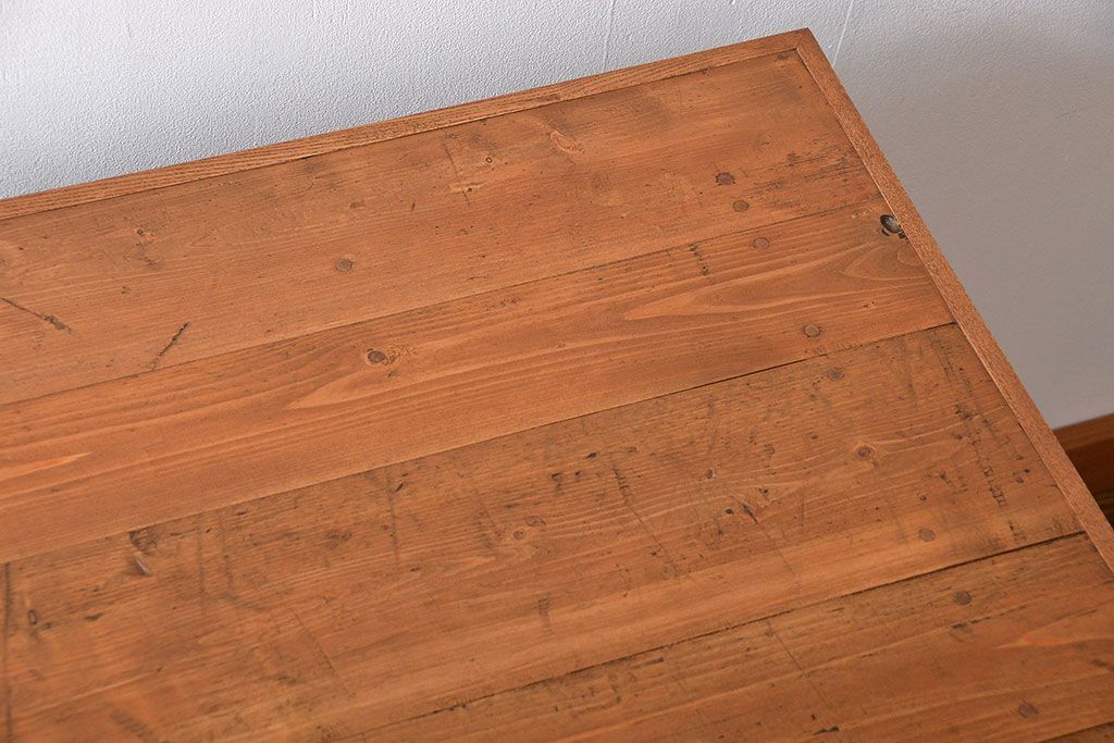 アンティーク家具　アンティークペイント　ダイニングテーブル