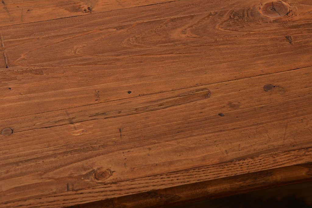 アンティーク家具　アンティークペイント　ダイニングテーブル