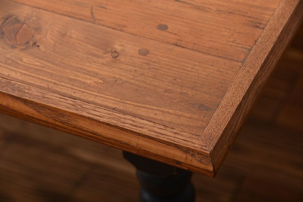 アンティーク家具　アンティークペイント　ダイニングテーブル