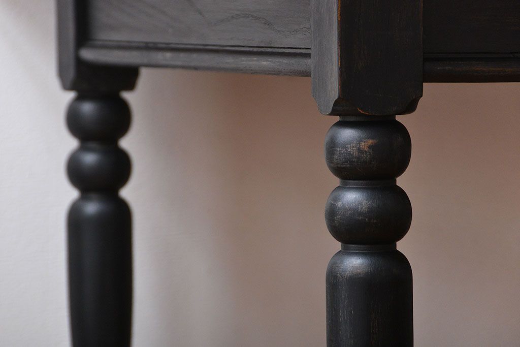 アンティーク家具　アンティークペイント　ダイニングテーブル