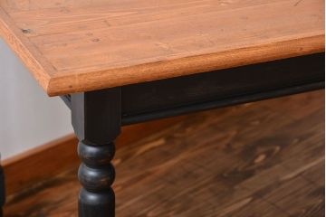 アンティーク家具　アンティークペイント　ダイニングテーブル