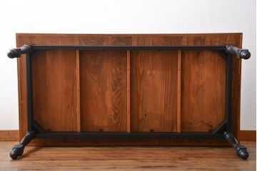 アンティーク家具　アンティークペイント　ダイニングテーブル