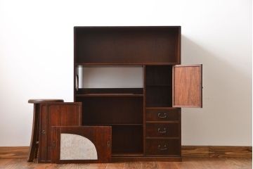 アンティーク家具　古民具・骨董　お洒落な茶箪笥