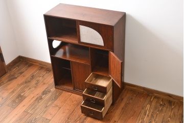 アンティーク家具　古民具・骨董　お洒落な茶箪笥
