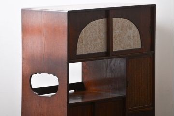 アンティーク家具　古民具・骨董　お洒落な茶箪笥