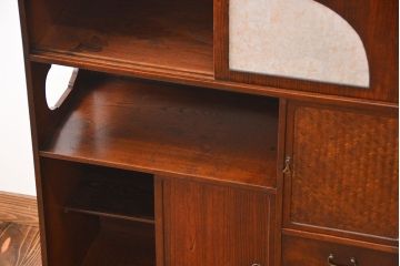 アンティーク家具　古民具・骨董　お洒落な茶箪笥
