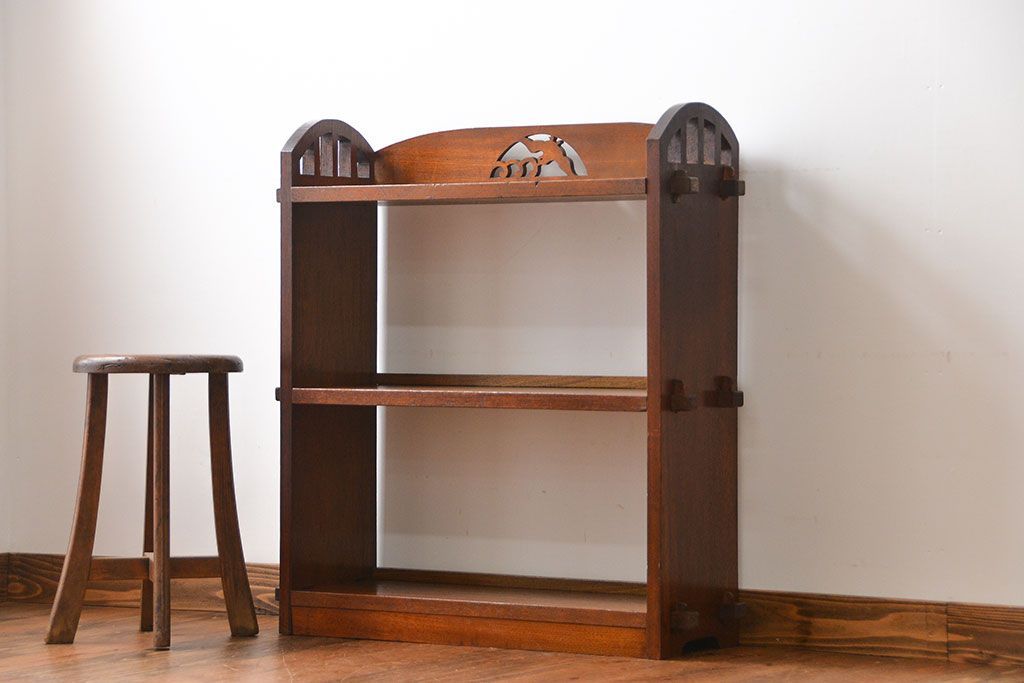 レトロ家具　昭和レトロ　かもめの本棚