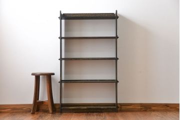 アンティーク家具　アンティーク　シックな楔(くさび)式本棚