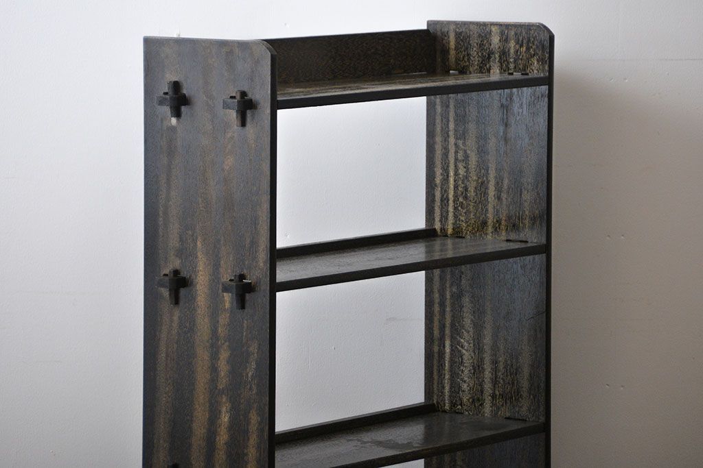 アンティーク家具　アンティーク　シックな楔(くさび)式本棚