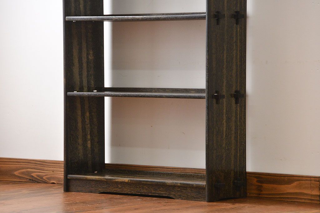 アンティーク家具　アンティーク　シックな楔(くさび)式本棚