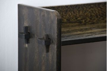 アンティーク家具　アンティーク　シックな楔(くさび)式本棚