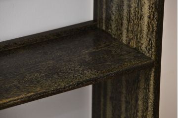 アンティーク家具　アンティーク　シックな楔(くさび)式本棚