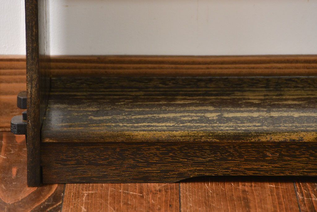 アンティーク家具　アンティーク　シックな楔(くさび)式本棚