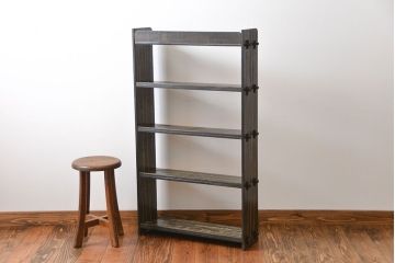 アンティーク家具　アンティーク　シックな楔(くさび)式本棚