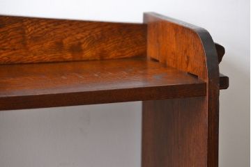 レトロ家具　昭和レトロ　栓材　楔(くさび)式本棚