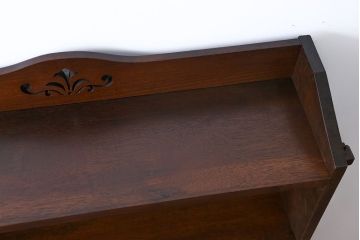 レトロ家具　昭和レトロ　上品な楔(くさび)式本棚