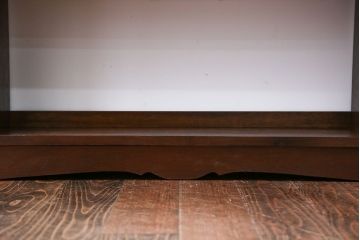 レトロ家具　昭和レトロ　上品な楔(くさび)式本棚