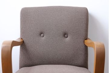 レトロ家具　アンティーク　レトロなシングルソファ(一人掛けソファ)(1)