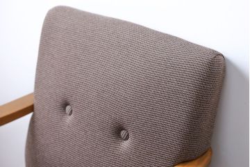 レトロ家具　アンティーク　レトロなシングルソファ(一人掛けソファ)(1)